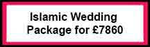 Islamic wedding packages special offers