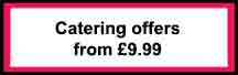 Sapphire London catering special offers